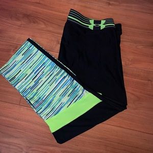 Under armor workout crop sm/med